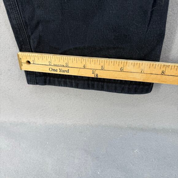 Duluth Trading Co. Jeans Men's 34x32 Black Flex Firehose Straight Leg Work EUC - Picture 14 of 15